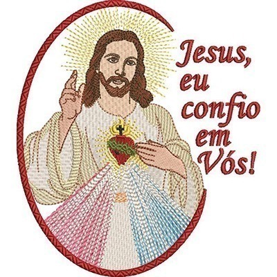 MEDALHA JESUS EU CONFIO EM VÓS