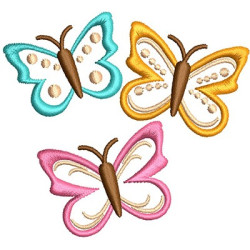 Embroidery Design Butterflies