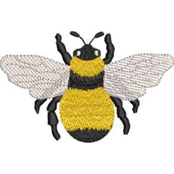 Embroidery Design Realistic Bee