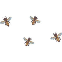 Embroidery Design Bees