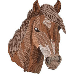 Matriz De Bordado Cavalo 12 Cm