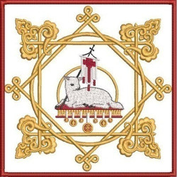 Embroidery Design Embroidered Altar Cloths Lamb 242