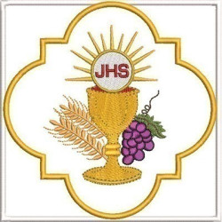 Embroidery Design Embroidered Altar Chalice 255