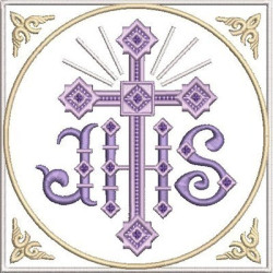 Diseño Para Bordado Ornamentos Liturgicos  Jhs 278