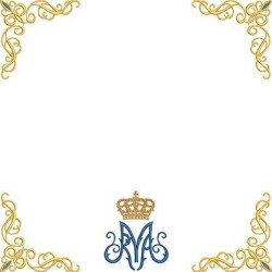Embroidery Design Altar Cloths Decorated Marian 292