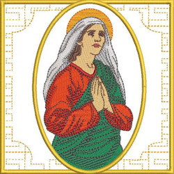 Embroidery Design Altar Cloths Saint Monica 431