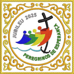 Diseño Para Bordado Juego De Altar Peregrinos De Esperanza 448