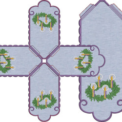 Embroidery Design Cibory Veil To Advent