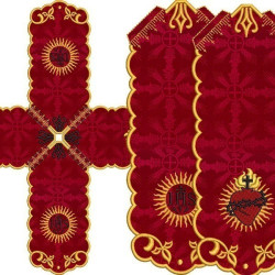 Embroidery Design Cibory Veil Sacred Heart