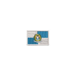 Matriz De Bordado Bandeira Rio De Janeiro 3 Cm