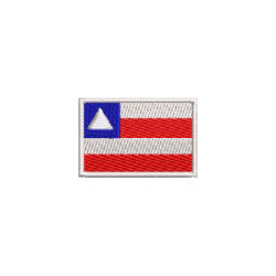 Embroidery Design Bahia Flag 3 Cm