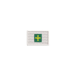 Embroidery Design Brasilia Flag 3 Cm