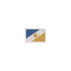 Matriz De Bordado Bandeira Tocantins 3 Cm