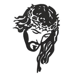 Embroidery Design Crucified Jesus