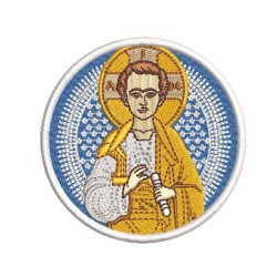 Embroidery Design Medal Of Boy Jesus