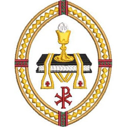 Matriz De Bordado Medalha Px Eucaristia