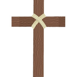Embroidery Design Large Cross