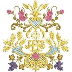 Embroidery Design Decorated Jhs 5