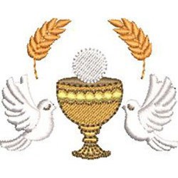 Embroidery Design Eucharist