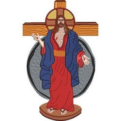 Embroidery Design Jesus Of The Holy Wounds 18 Cm