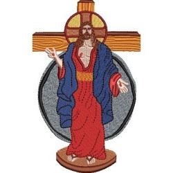 Embroidery Design Jesus Of The Holy Wounds 14 Cm