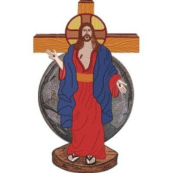 Embroidery Design Jesus Of The Holy Wounds 6