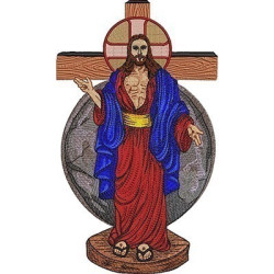 Embroidery Design Jesus Of The Holy Wounds 7