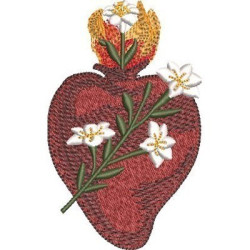 Embroidery Design Very Chesty Heart Of Joseph 2
