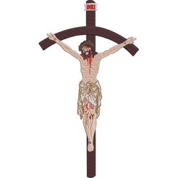 Matriz De Bordado Jesus Crucificado 6