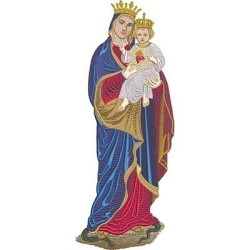 Embroidery Design Our Lady Of The Sacred Heart Of Jesus