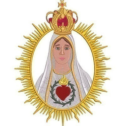 Embroidery Design Our Lady Of Fatima 5