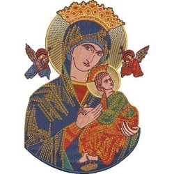 Embroidery Design Our Lady Of Perpetual Help 8