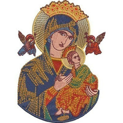 Embroidery Design Our Lady Of Perpetual Help 9