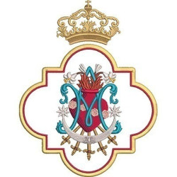 Embroidery Design Frame With Heart Our Lady Of Pain