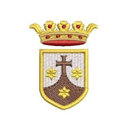 Diseño Para Bordado Escudo De Armas De Los Pequeños Carmelitas