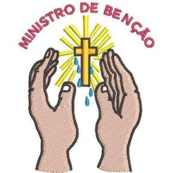 Embroidery Design Blessing Minister 1