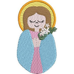 Embroidery Design Saint Maria Goretti Cute