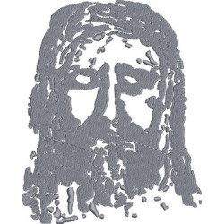 Embroidery Design Holy Shroud Face Of Jesus 1