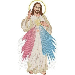 Embroidery Design Mercy Jesus 36 Cm