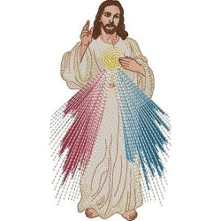 Embroidery Design Mercy Jesus 22 Cm