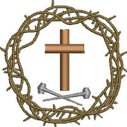 Matriz De Bordado Símbolo Da Paixão De Cristo 3