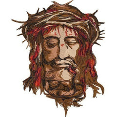 Embroidery Design Face Of Jesus Veronicas Veil..