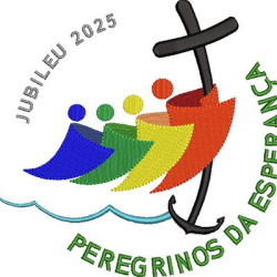 Diseño Para Bordado Jubileo De Peregrinos De La Esperanza 2025