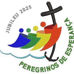 Diseño Para Bordado Jubileo De Peregrinos De La Esperanza 2025