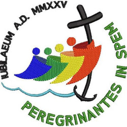 Diseño Para Bordado Jubileo De Peregrinos De La Esperanza 2025 4