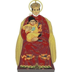 Diseño Para Bordado Nuestra Señora De China