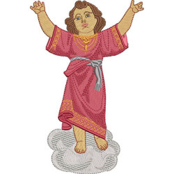 Embroidery Design Baby Jesus ​​18 Cm