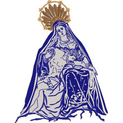 Embroidery Design Pieta 20 Cm