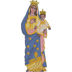 Embroidery Design Our Lady Of Victory