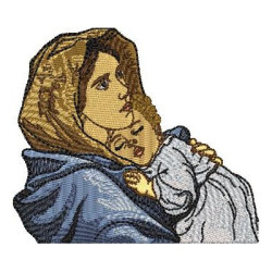 Embroidery Design Our Lady Of Comfort 10 Cm